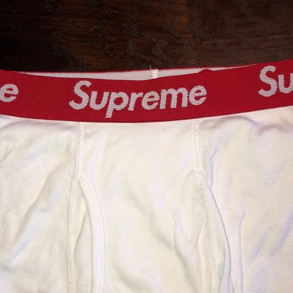supreme boxers red